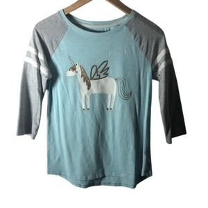 Cat & Jack Unicorn Girls's T-shirt Size XL‎ 14-16